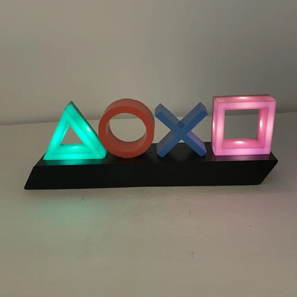 Paladone PlayStation Icons Light LED USB Lamp 3 Modes Music Reactive